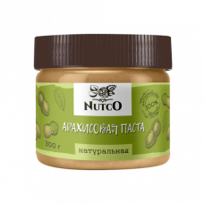 Арахисовая паста NUTCO натуральная 300 гр